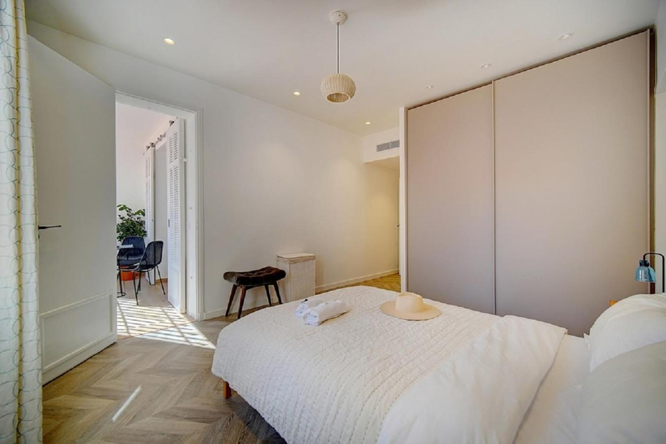 Magnifique 3 Pieces Renove Cannes Centre 'Banane' Avec Veranda ! A2B88 المظهر الخارجي الصورة